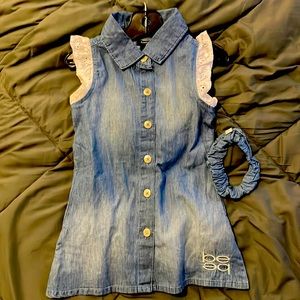 Girls dress with headband